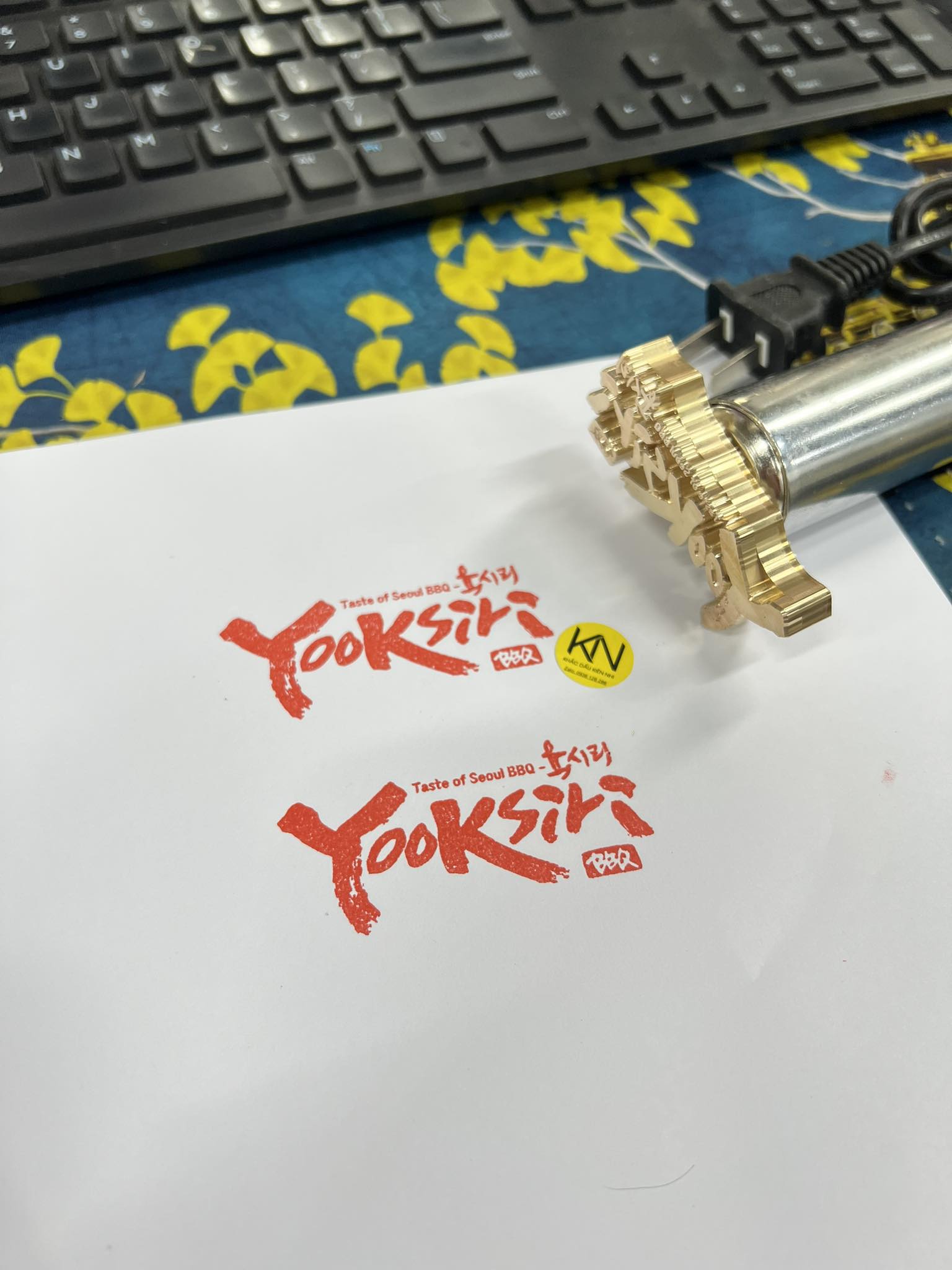 Dấu đồng in nấm