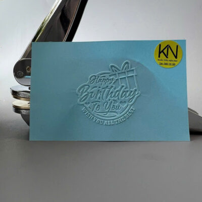 Dấu dập nổi cán kẹp cầm tay