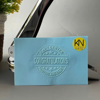 Dấu dập nổi cán kẹp cầm tay