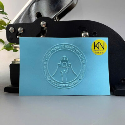 Bộ dấu cán kẹp để bàn