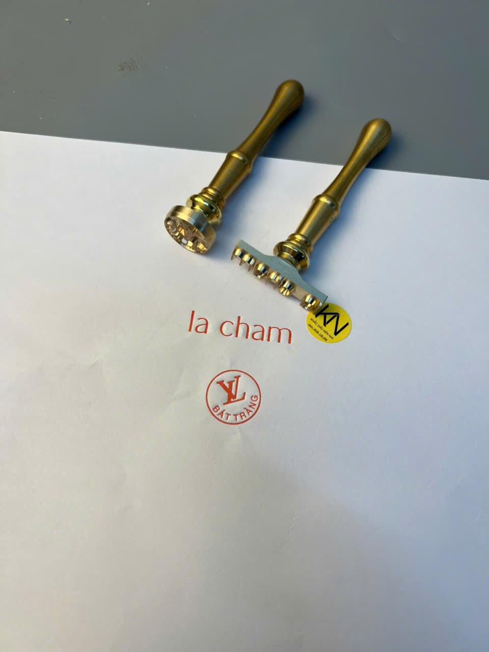 Dấu đồng cán đồng