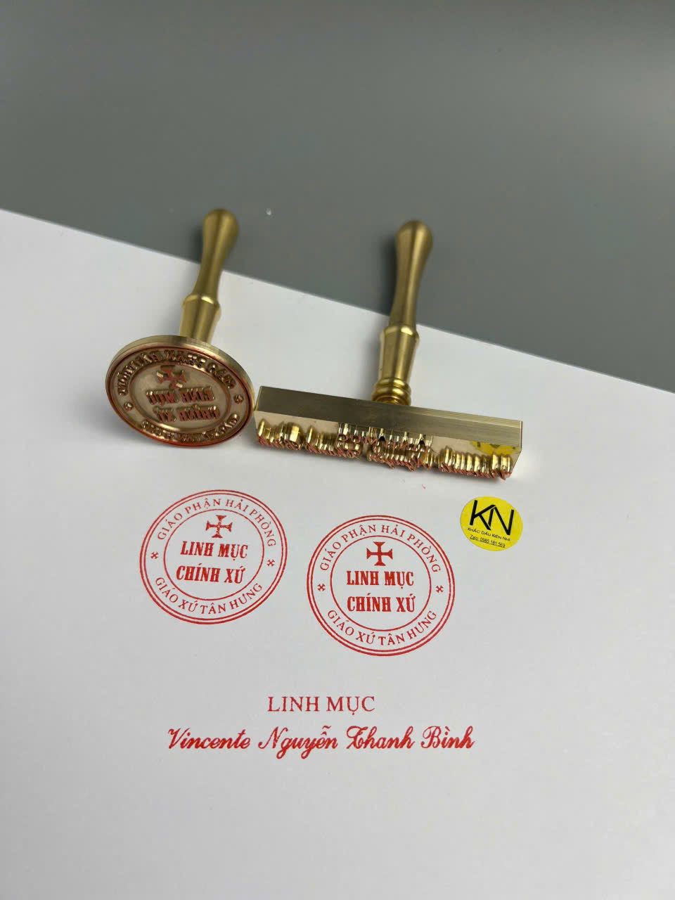 Dấu đồng cán đồng