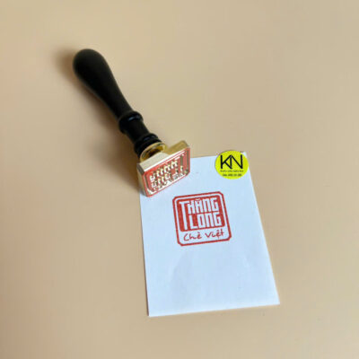 Dấu đồng cán gỗ