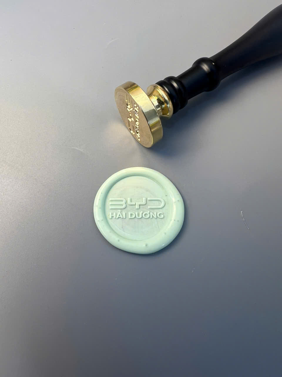 Dấu đồng in sáp