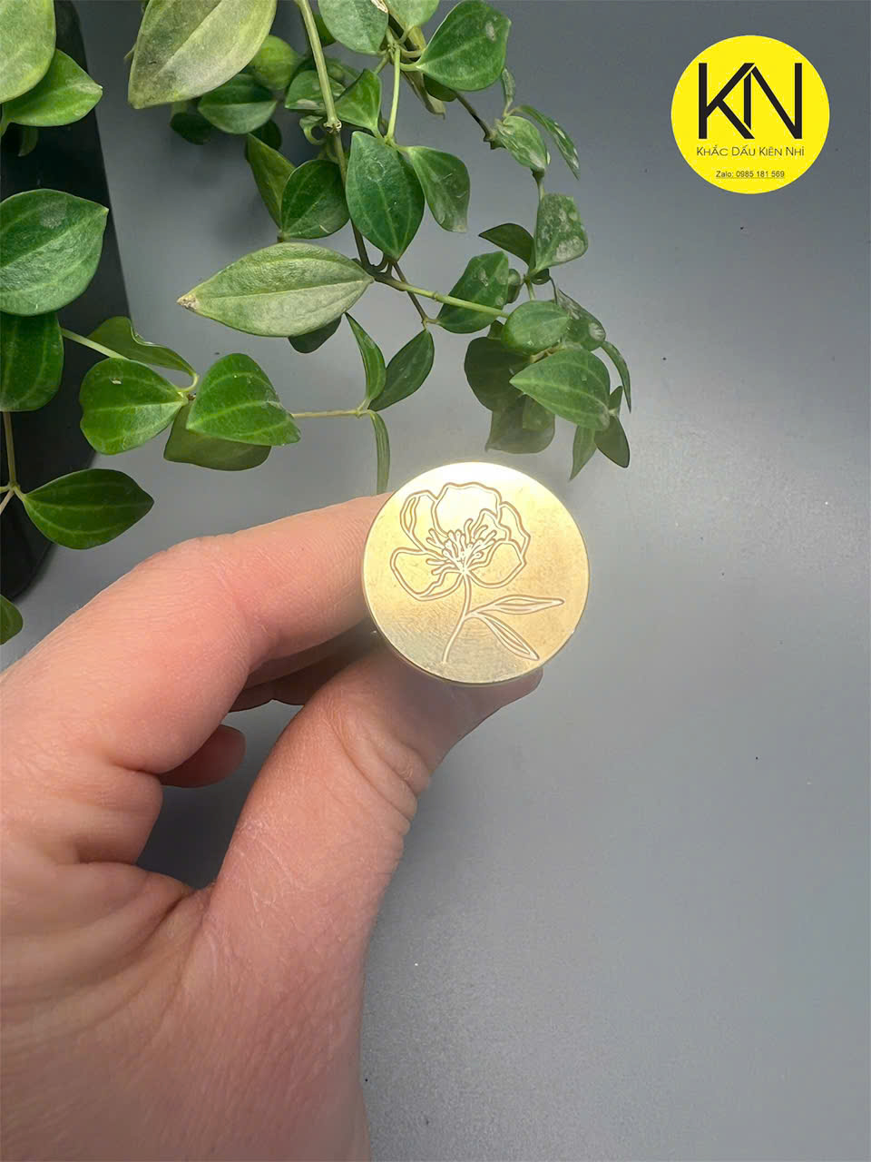 Dấu đồng in sáp