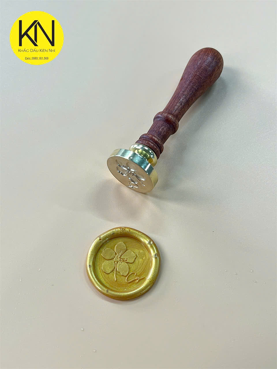 Dấu đồng in sáp