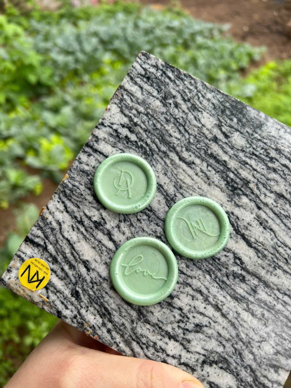 Dấu đồng in sáp