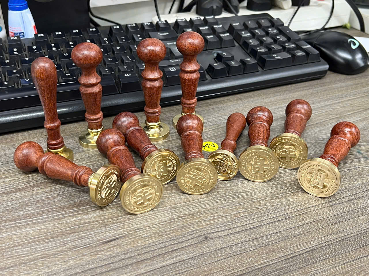 Dấu đồng in sáp