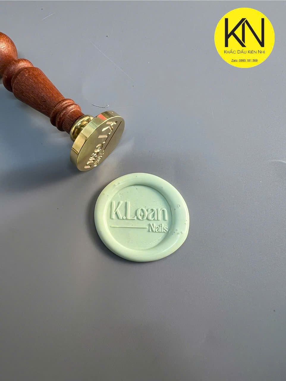 Dấu đồng in sáp