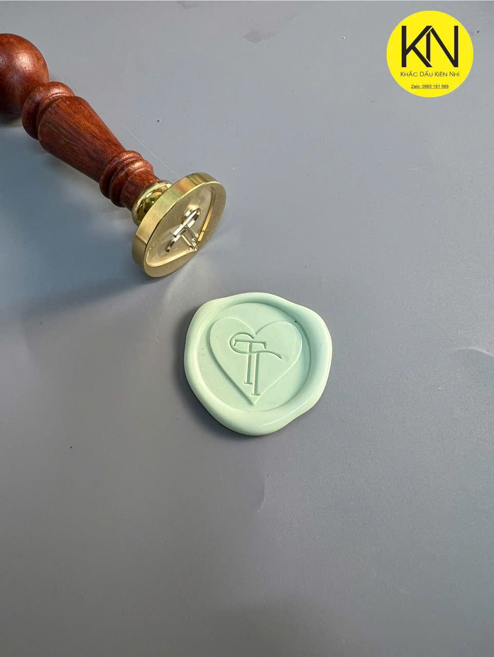 Dấu đồng in sáp