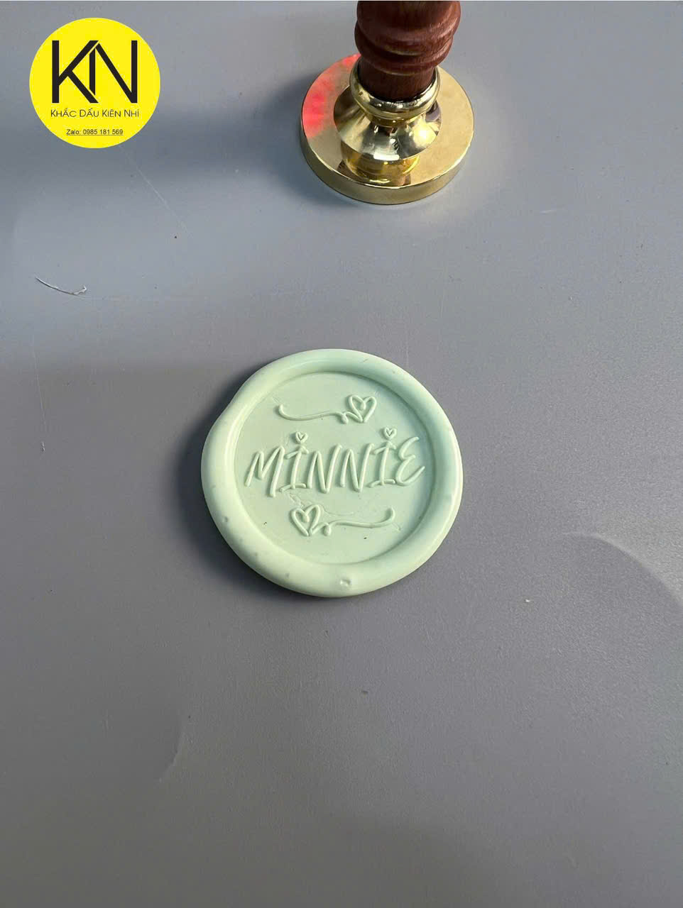 Dấu đồng in sáp