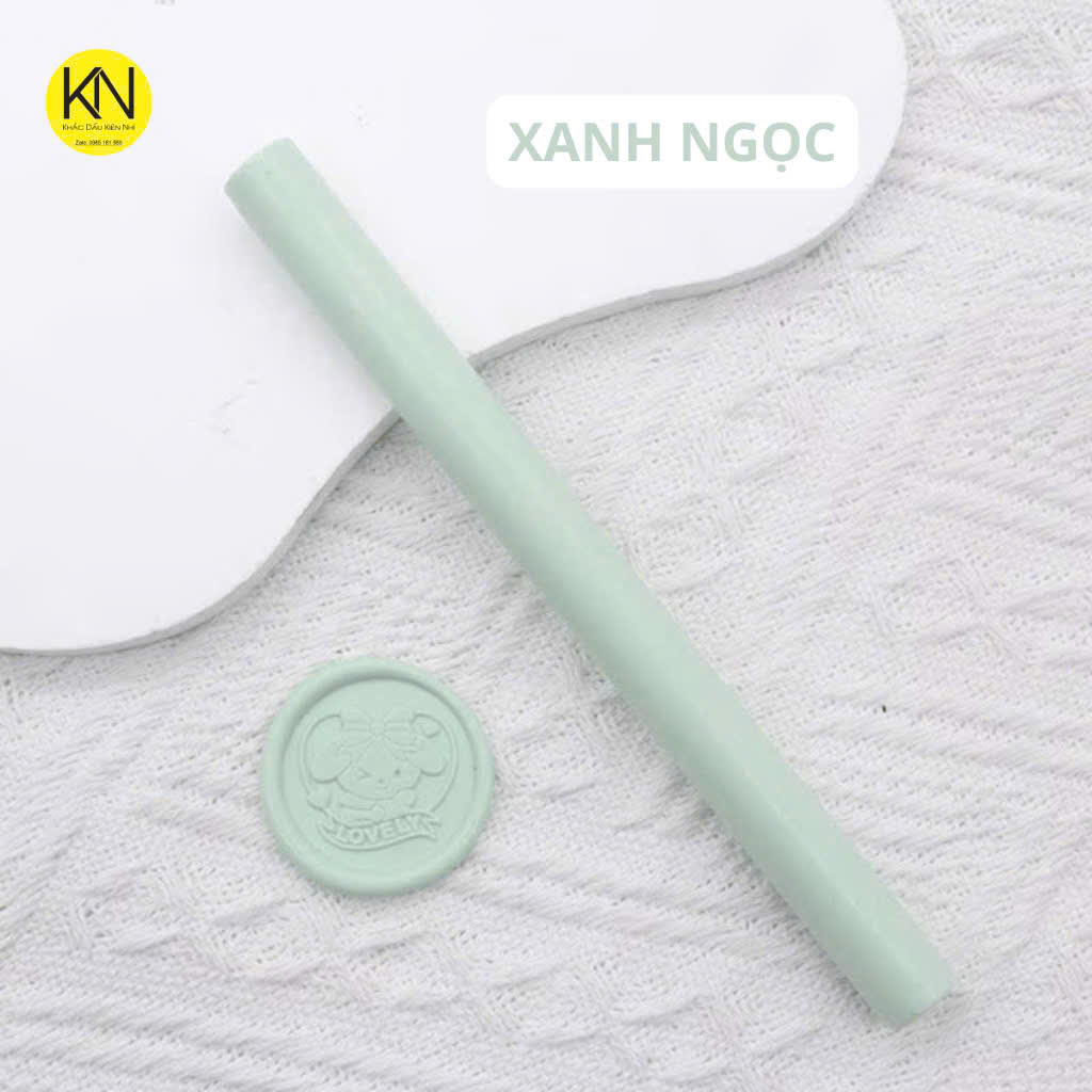 Sáp cây to( 1*13.5cm) (xanh da trời)